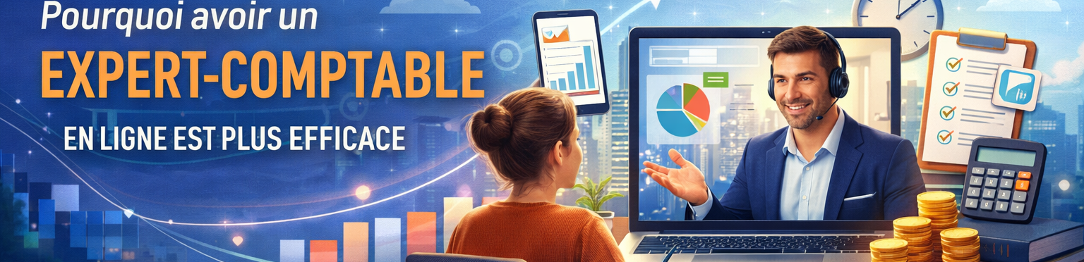 Pourquoi avoir un expert-comptable en ligne est plus efficace